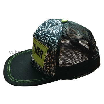 Boné de malha, Sports Snapback Hat com bordado